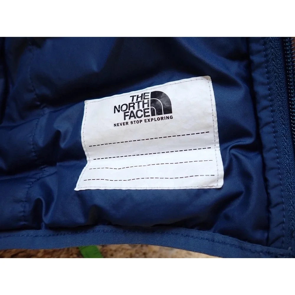 The North Face Puffer Jacket Boys XL 14/16 Blue Excellent 600 Down Insulated